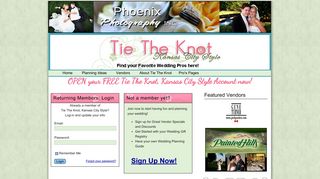 Tie The Knot Kansas City Style Members Area
