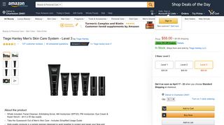 Amazon.com: Tiege Hanley Men's Skin Care System - Level 3: Beauty