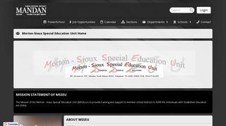 Morton-Sioux Special Education Unit Home - Mandan Public Schools