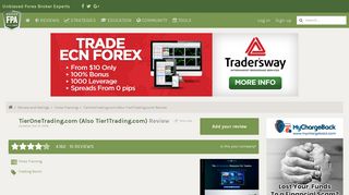 Tier One Trading | Forex Education Course Reviews | Forex Peace Army