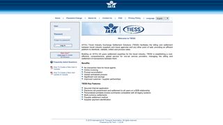 TIESS - Travel Industry Exchange Settlement Solutions