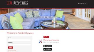 Login to Tiffany Lakes Resident Services | Tiffany Lakes - RENTCafe