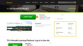 Welcome to Tiffin.mrooms.net - TU's Moodle Learning Platform: Log in ...