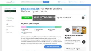 Access tiffin.mrooms.net. TU's Moodle Learning Platform: Log in to the ...