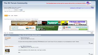 Tiffin RV Network - RV Forum