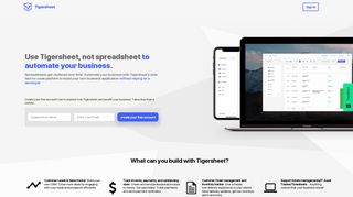 TigerSheet – Custom Software for Business – TigerSheet – Custom ...