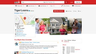 Tiger Loans - Mortgage Lenders - 780 Roosevelt, Irvine, CA - Phone ...