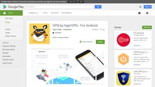 VPN by tigerVPN - For Android - Apps on Google Play