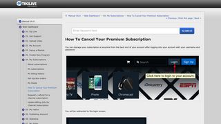 How To Cancel Your Premium Subscription - TikiLIVE