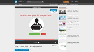 How to reset your Tikona password - SlideShare
