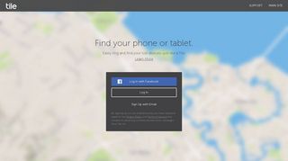 the app on the web - Tile
