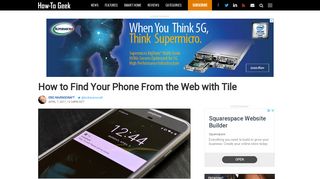 How to Find Your Phone From the Web with Tile