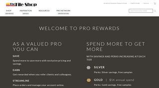 Pro Rewards - The Tile Shop