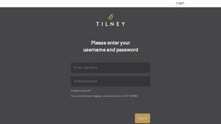 EnterDetails - Tilney