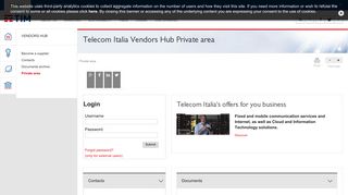 Private area | TIM Group - Telecom Italia