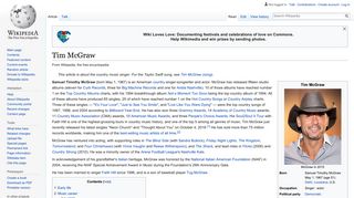 Tim McGraw - Wikipedia