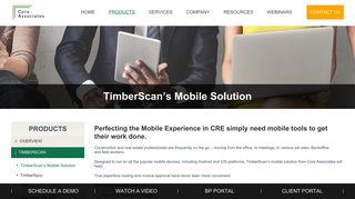 TimberScan's Mobile Solution - Core Associates, LLC