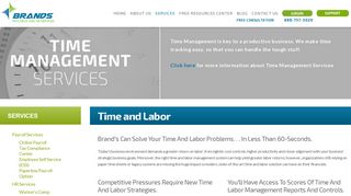 Time and Labor - Brand's Paycheck