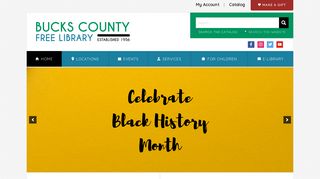 Bucks County Free Library: Home