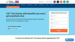 CAT Test Series - Career Launcher