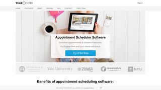 TimeCenter: Appointment Scheduling Software in 1 Minute