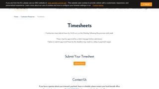 Timesheets - Aerotek Contractor Resources - Aerotek.com
