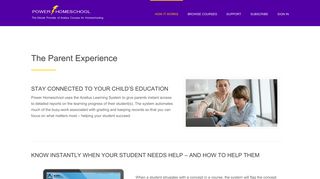 The Parent Experience | Power Homeschool