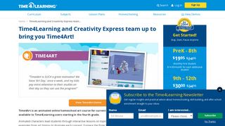 Art Learning Games for Homeschool | Time4Learning