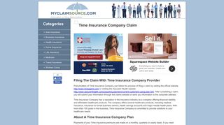 Time Insurance Company Claim - My Claim Source
