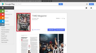 TIME Magazine - Newsstand on Google Play
