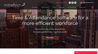 Mitrefinch: Time and Attendance Software | Workforce Management