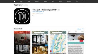 Time Out – Discover your City on the App Store - iTunes - Apple