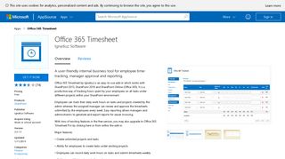 Office 365 Timesheet - Microsoft AppSource