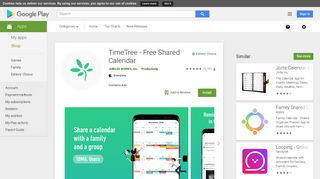 TimeTree - Free Shared Calendar - Apps on Google Play