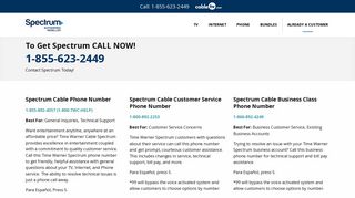 Spectrum Phone Number - Cable TV
