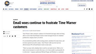 Email woes continue to frustrate Time Warner customers - Home