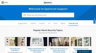 Home Security - Spectrum.net
