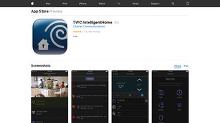 TWC IntelligentHome on the App Store - iTunes - Apple