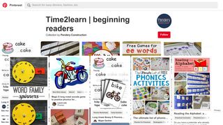 22 best time2learn | beginning readers images on Pinterest | Teaching ...