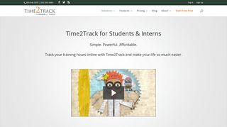 Time2Track | For Students & Interns