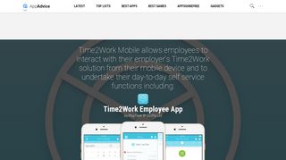 Time2Work Employee App by PloyTech IP Co Pty Ltd - AppAdvice