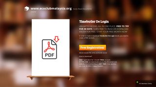 Timebutler De Login download free pdf - Eco Club Malaysia