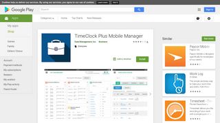 TimeClock Plus Mobile Manager - Apps on Google Play