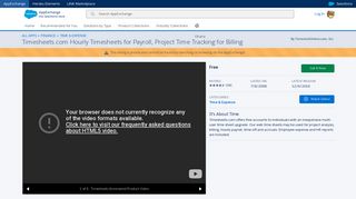 Timesheets.com Hourly Timesheets for Payroll, Project Time Tracking ...