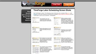 TimeForge - Online Employee Scheduling Software