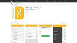 TimeForge Employee on the App Store - iTunes - Apple