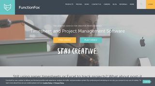 FunctionFox: Simple Online Timesheets & Project Management