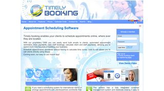 Timely Booking - Appointment scheduling software