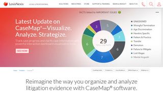 CaseMap | Case Analysis - LexisNexis Litigation Solutions