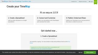 Create - TimeMapper - Make Timelines and TimeMaps fast! - from ...
